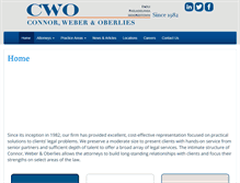 Tablet Screenshot of cwolaw.com